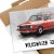 Poster metal VW Golf MK1 Klasyk gift