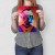 Poster metal Popart warrior gift