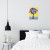 Poster metal Popart smiling legs gift