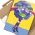 Poster metal Popart smiling legs gift