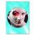 Poster metal popart woman gift