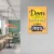 Plakat metalowy Dom jest tam piwo Prezent