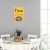 Poster metal Dom jest tam piwo gift