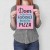 Plakat metalowy Dom jest tam pizza Prezent