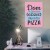 Poster metal Dom jest tam pizza gift