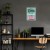 Poster metal Dom jest tam kot gift