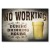 Poster metal No working gift