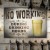 Poster metal No working gift