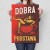 Plakat metalowy Dobra kawa Prezent