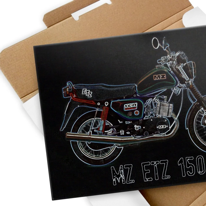 Poster metal MZ ETZ 150 gift