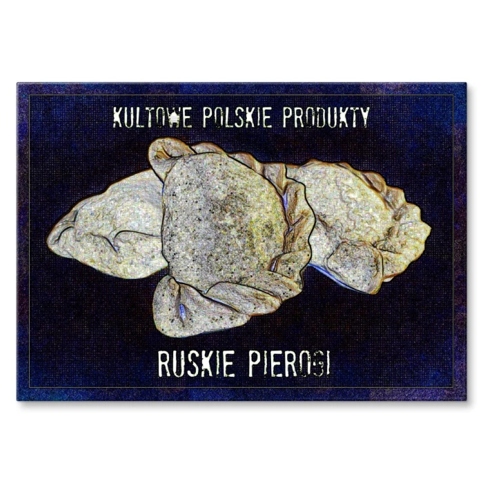 Plakat metalowy Ruskie Pierogi Prezent