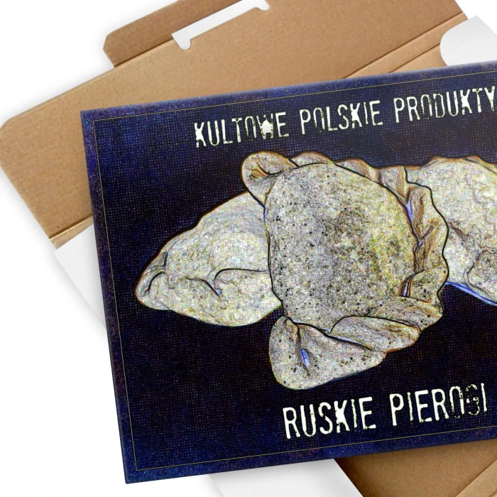 Plakat metalowy Ruskie Pierogi Prezent