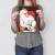 Poster metal Koralowa kobieta gift