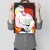 Poster metal Koralowa kobieta gift