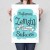 Poster metal Zemsta gift