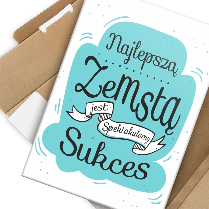 Poster metal Zemsta gift