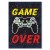 Plakat metalowy GAME OVER POSTER Prezent