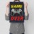Poster metal GAME OVER POSTER gift