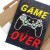 Plakat metalowy GAME OVER POSTER Prezent