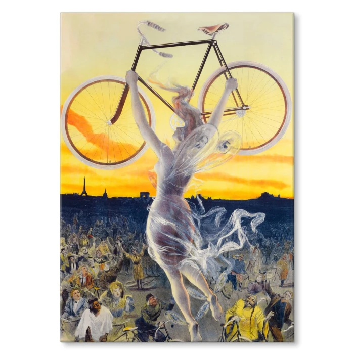 Poster metal flying bike gift