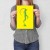 Plakat metalowy yellow monster Prezent