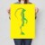 Poster metal yellow monster gift