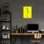 Plakat metalowy yellow monster Prezent