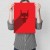 Poster metal red monste gift