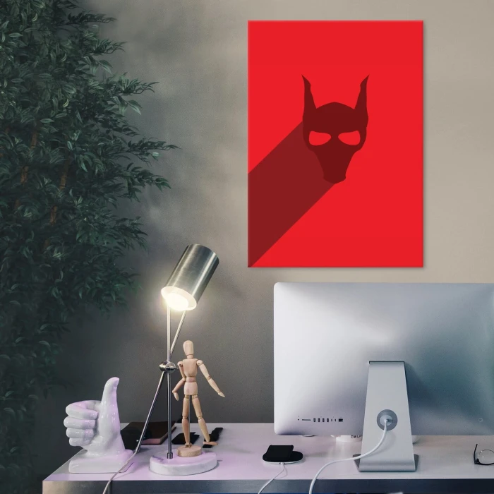 Plakat metalowy red monste Prezent