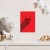 Poster metal red monste gift