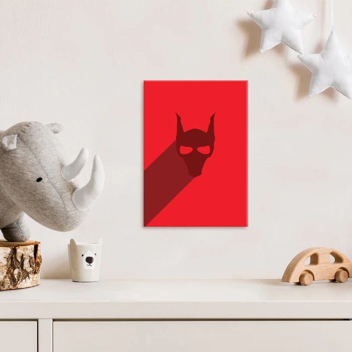 Plakat metalowy red monste Prezent