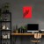 Poster metal red monste gift