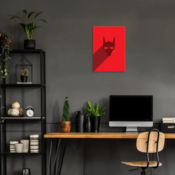 Plakat metalowy red monste Prezent