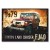 Plakat metalowy TOYOTA LC FJ40 Prezent