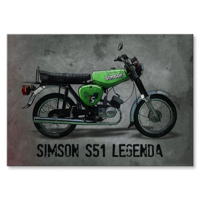 Poster metal simson s51 gift