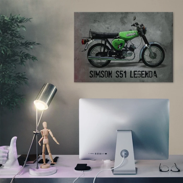 Poster metal simson s51 gift