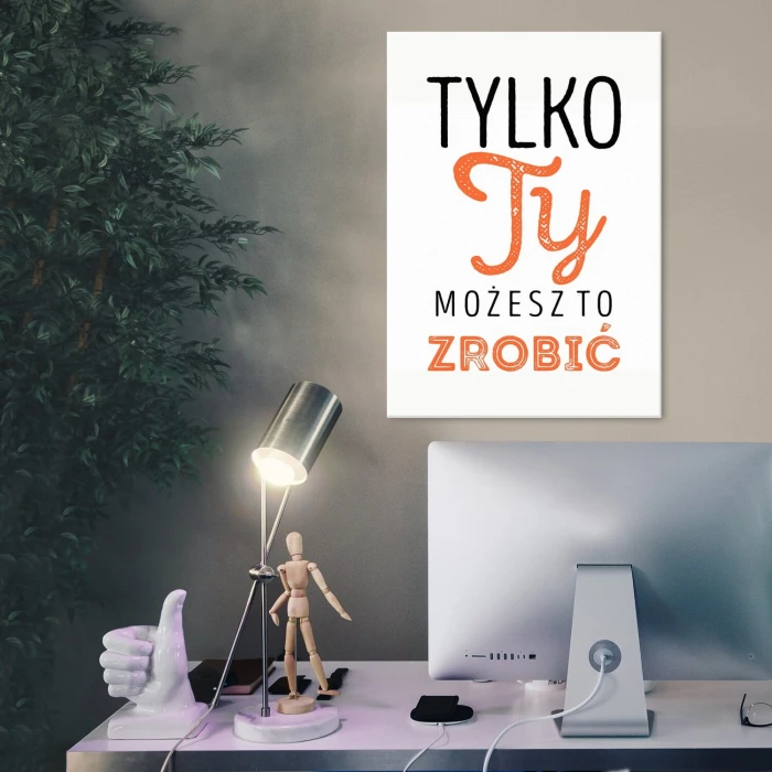 Poster metal tylko ty możesz gift
