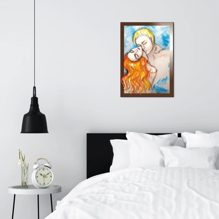 Poster metal Love poster gift