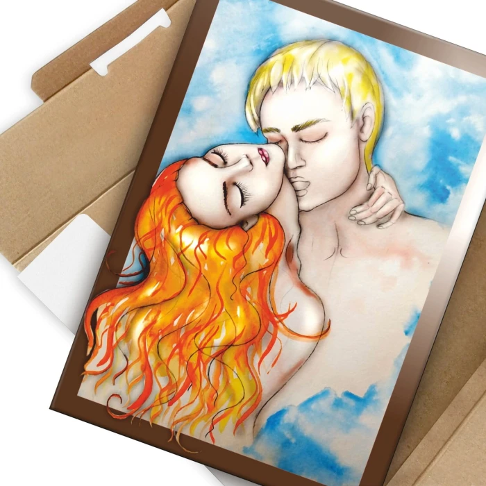 Poster metal Love poster gift