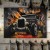 Plakat metalowy HOT ROAD Prezent