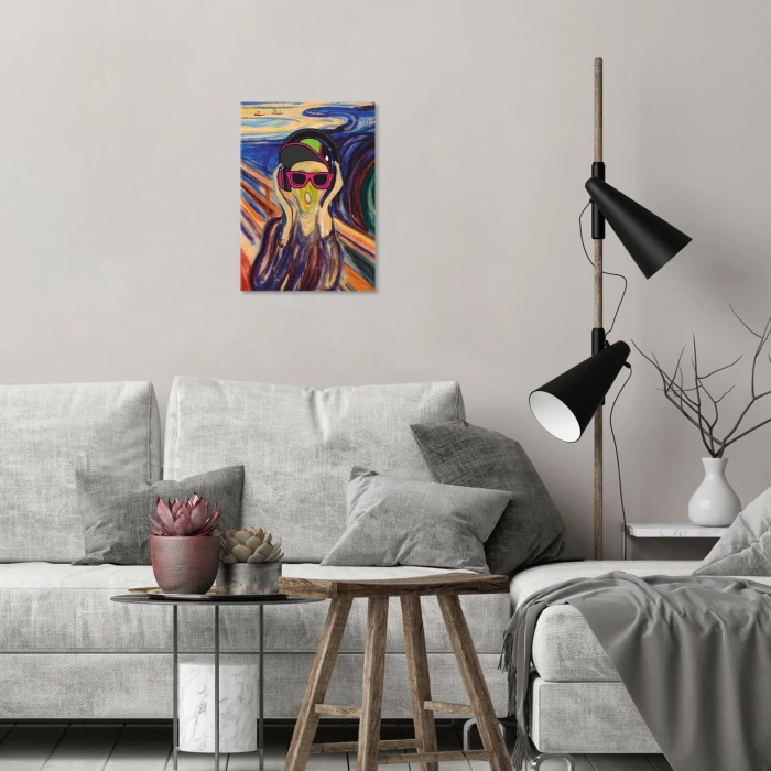 Poster metal screem modern gift