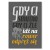 Poster metal Gdy ci smutno rower gift