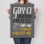 Plakat metalowy Gdy ci smutno rower Prezent