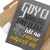 Plakat metalowy Gdy ci smutno rower Prezent