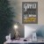 Poster metal Gdy ci smutno idź na trening gift