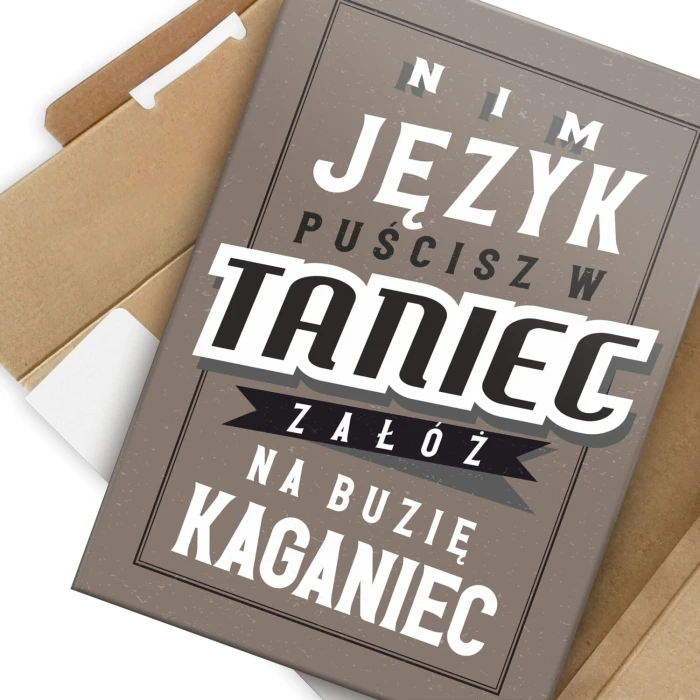 Poster metal Kaganiec gift