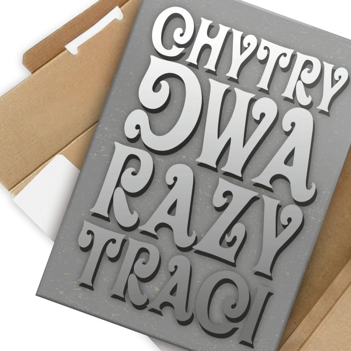 Plakat metalowy Chytry Prezent