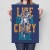 Poster metal crazy ride bike gift