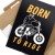 Plakat metalowy born to ride Prezent
