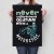 Plakat metalowy never underestimate Prezent